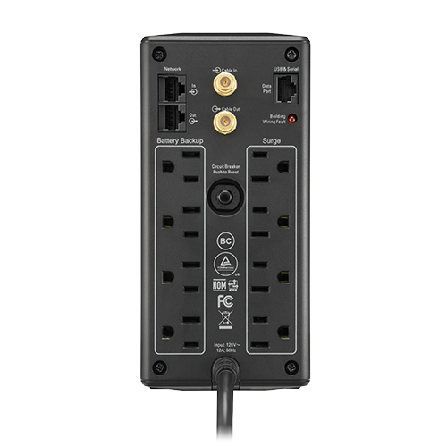 APC BX1000M gruppo di continuit� (UPS) A linea interattiva 1 kVA 600 W 8 presa(e) AC