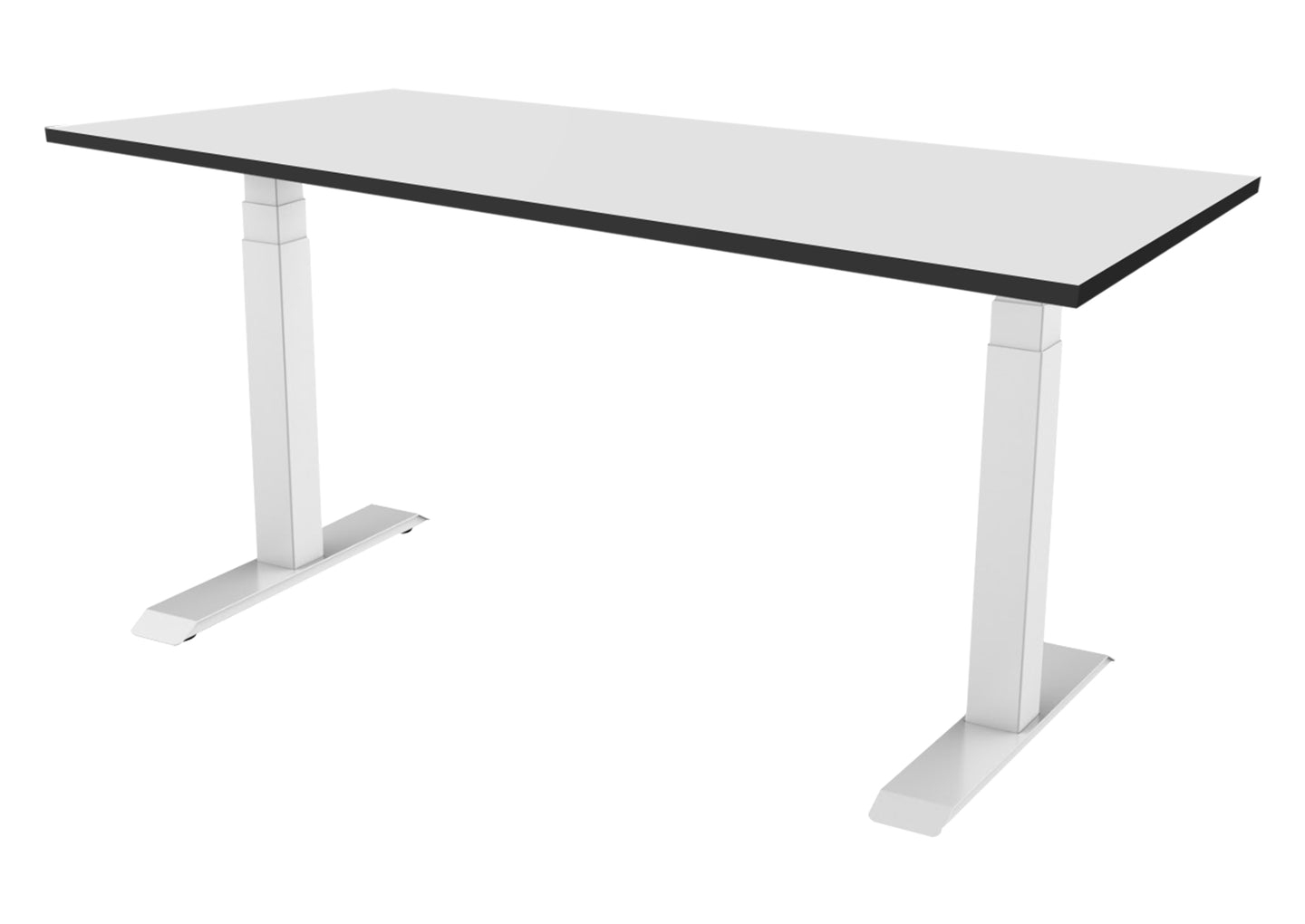 celexon elektrisch h�henverstellbarer Schreibtisch Professional eAdjust-58123 - weiss inkl
