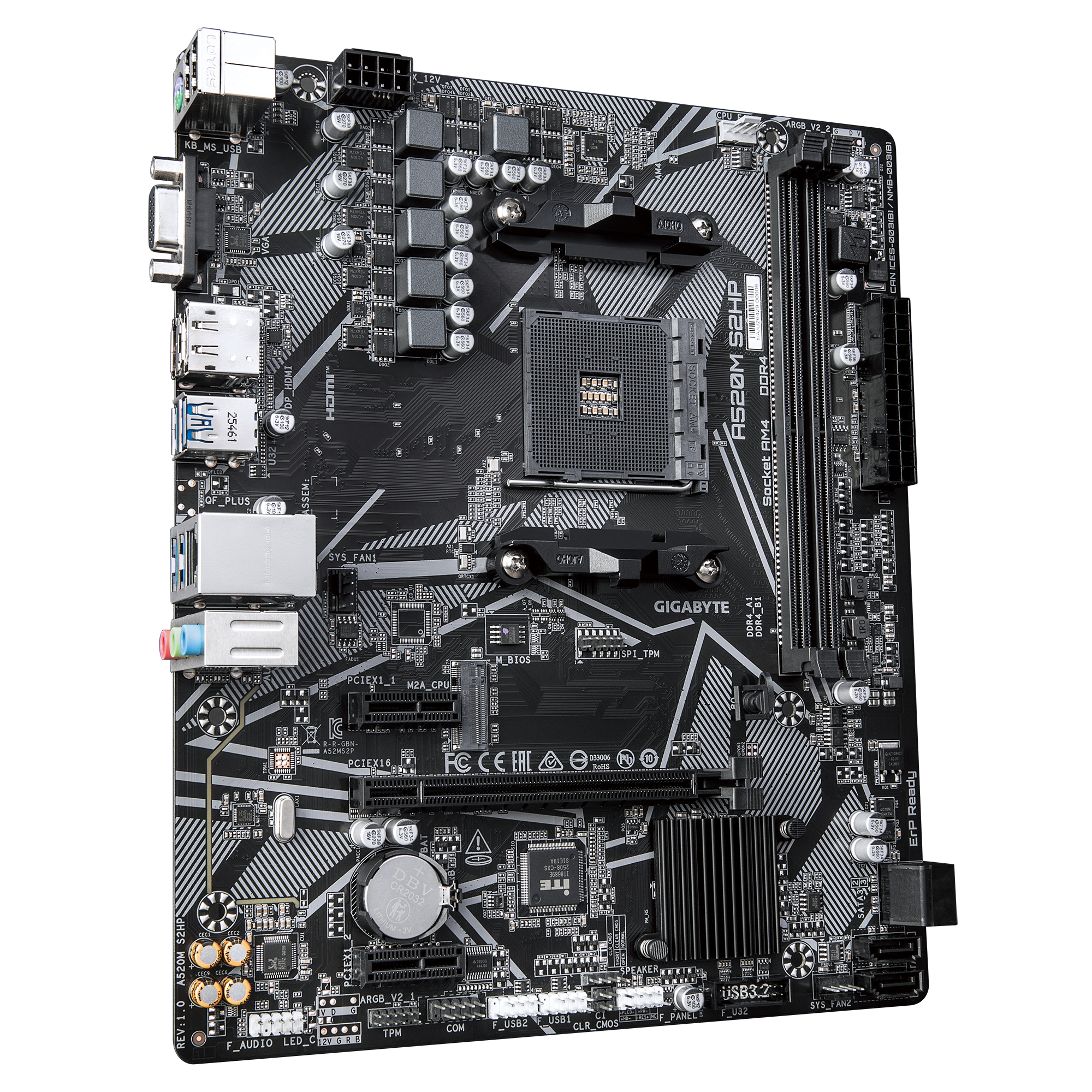 GIGABYTE A520M S2HP Carte M�re