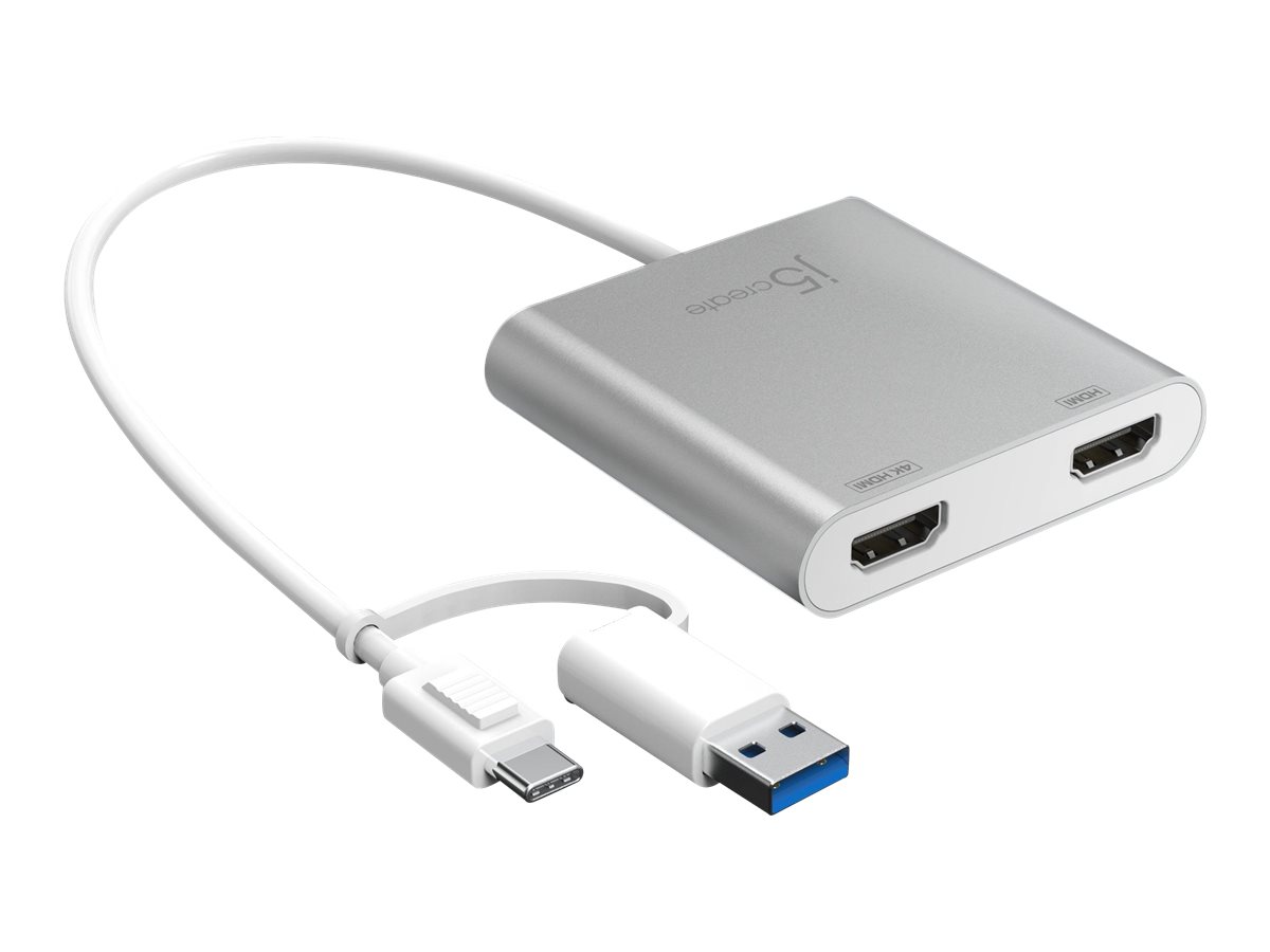 j5create JCA365 - Videoadapter - 24 pin USB-C mnnlich zu HDMI weiblich