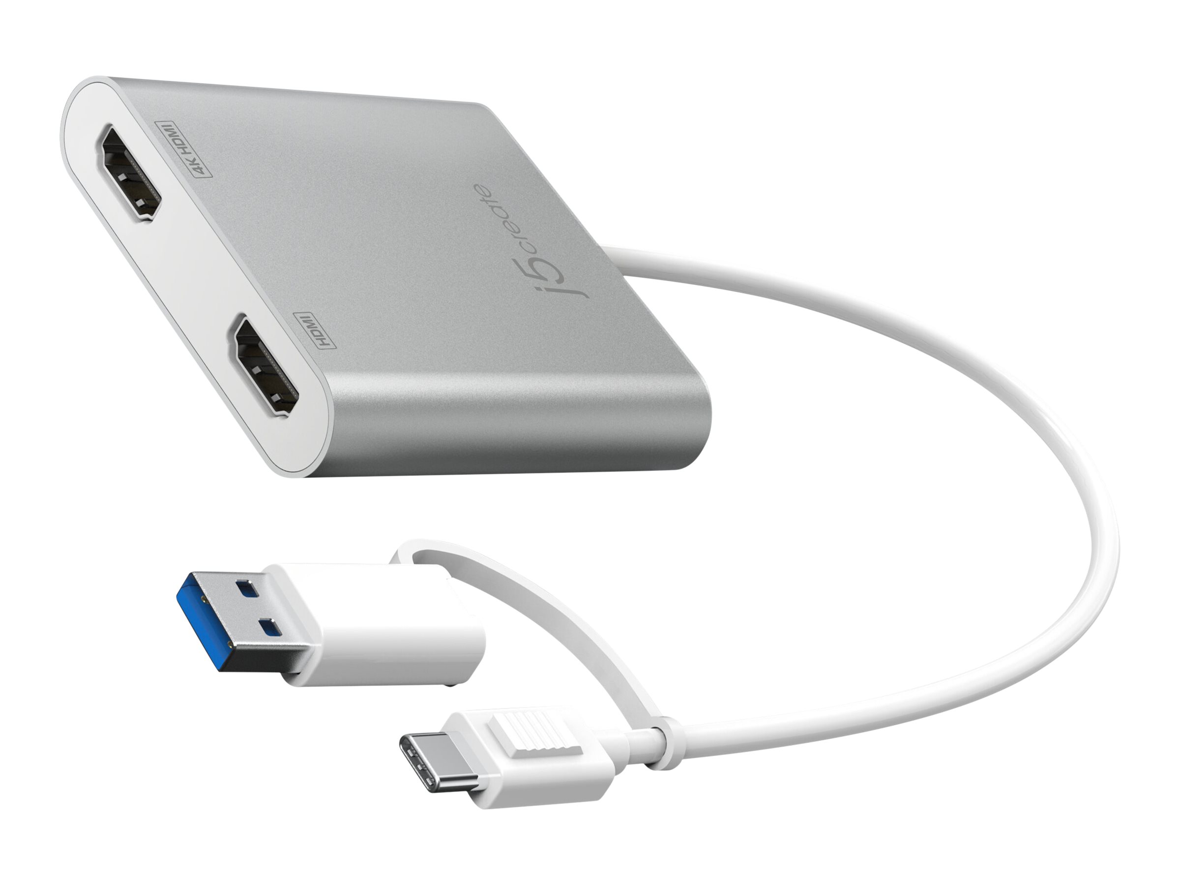 j5create JCA365-N Adattatore multi-monitor da USB-C� a Dual HDMI