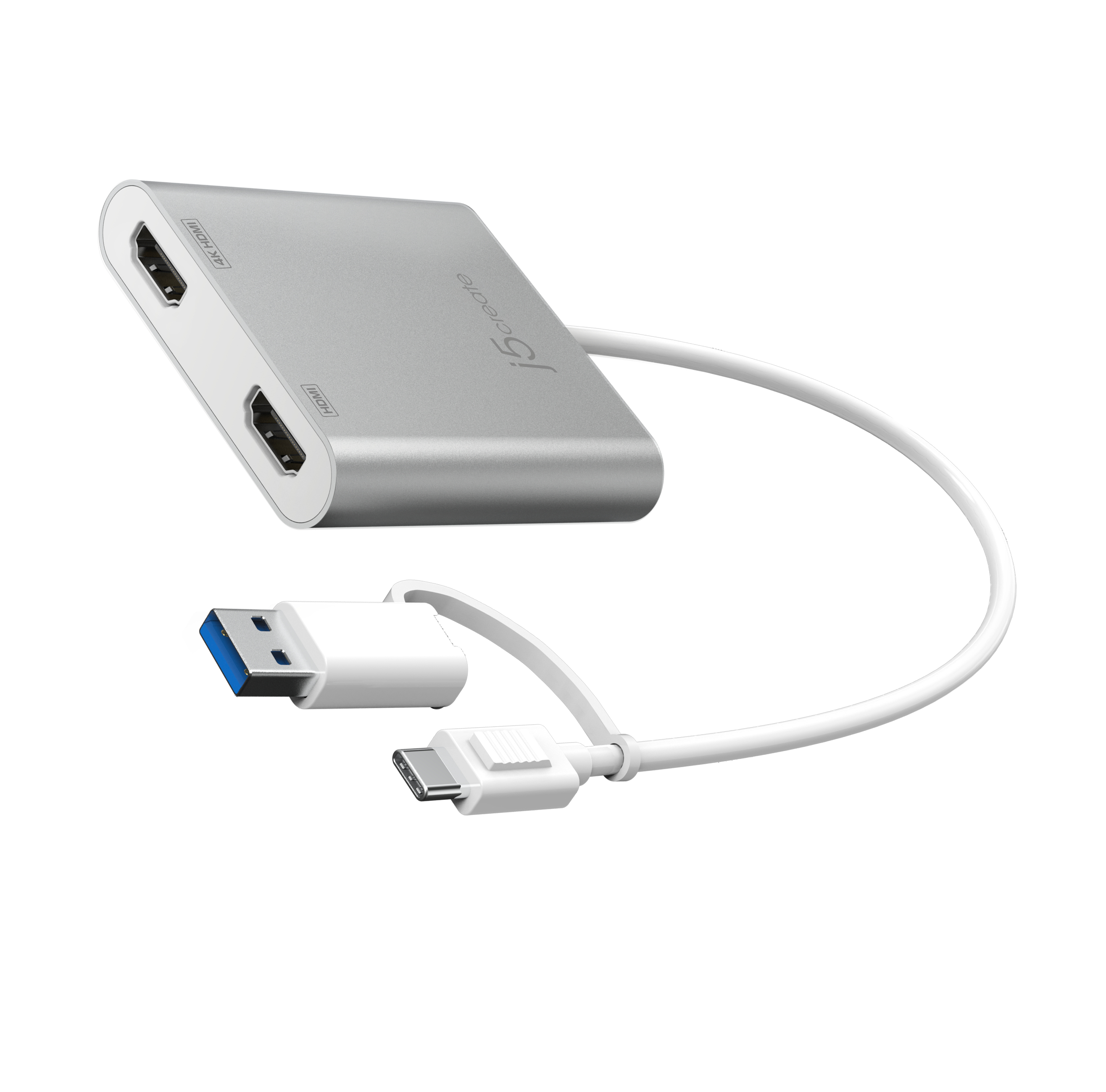 j5create JCA365-N Adattatore multi-monitor da USB-C� a Dual HDMI