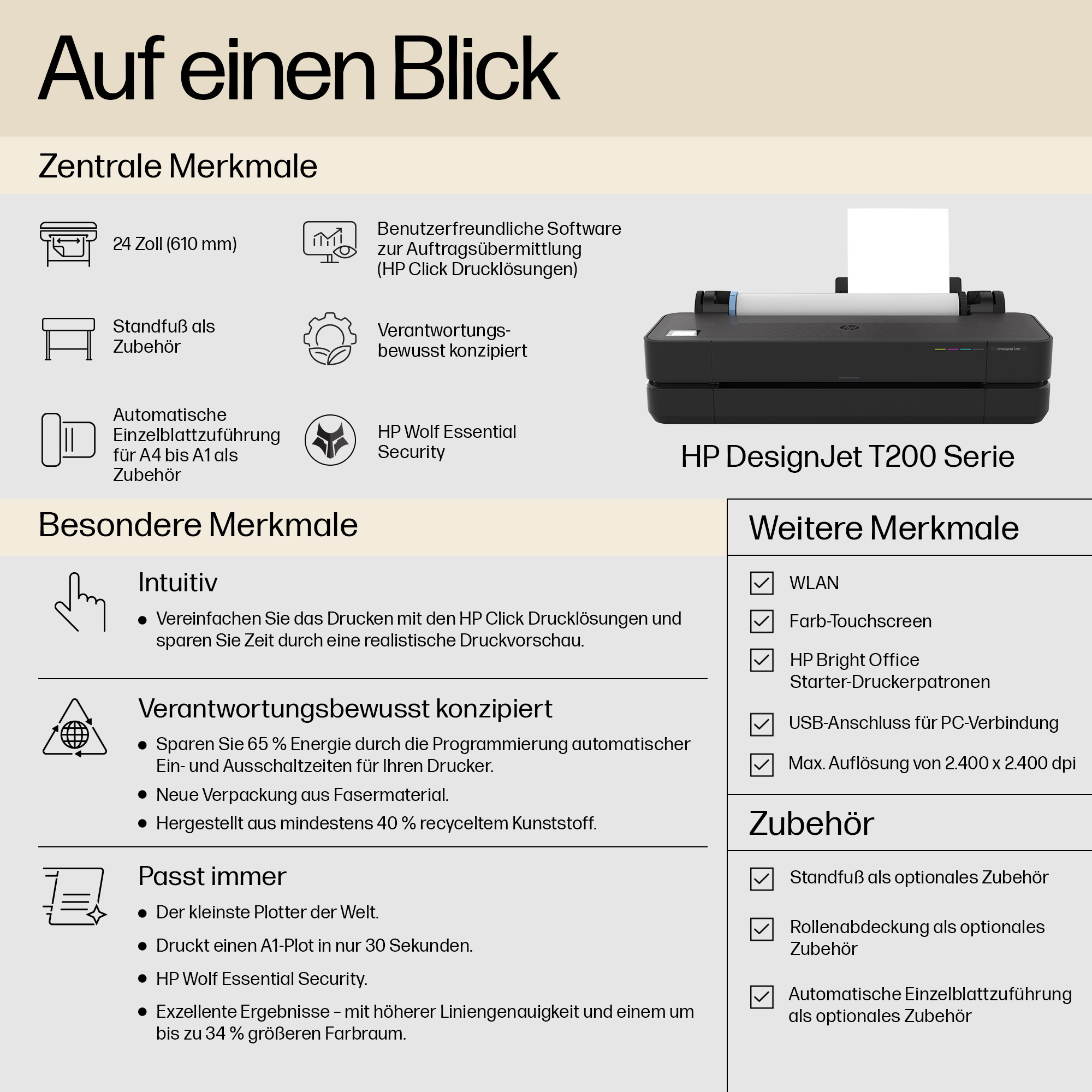 HP Designjet Impresora T250 de 24 pulgadas; edici�n 2025