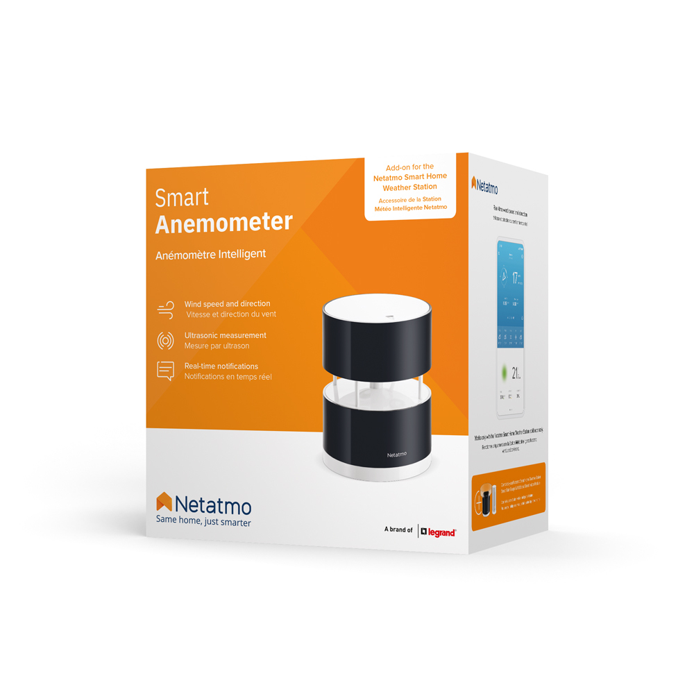 Netatmo Anemometro Intelligente per la Stazione Meteo