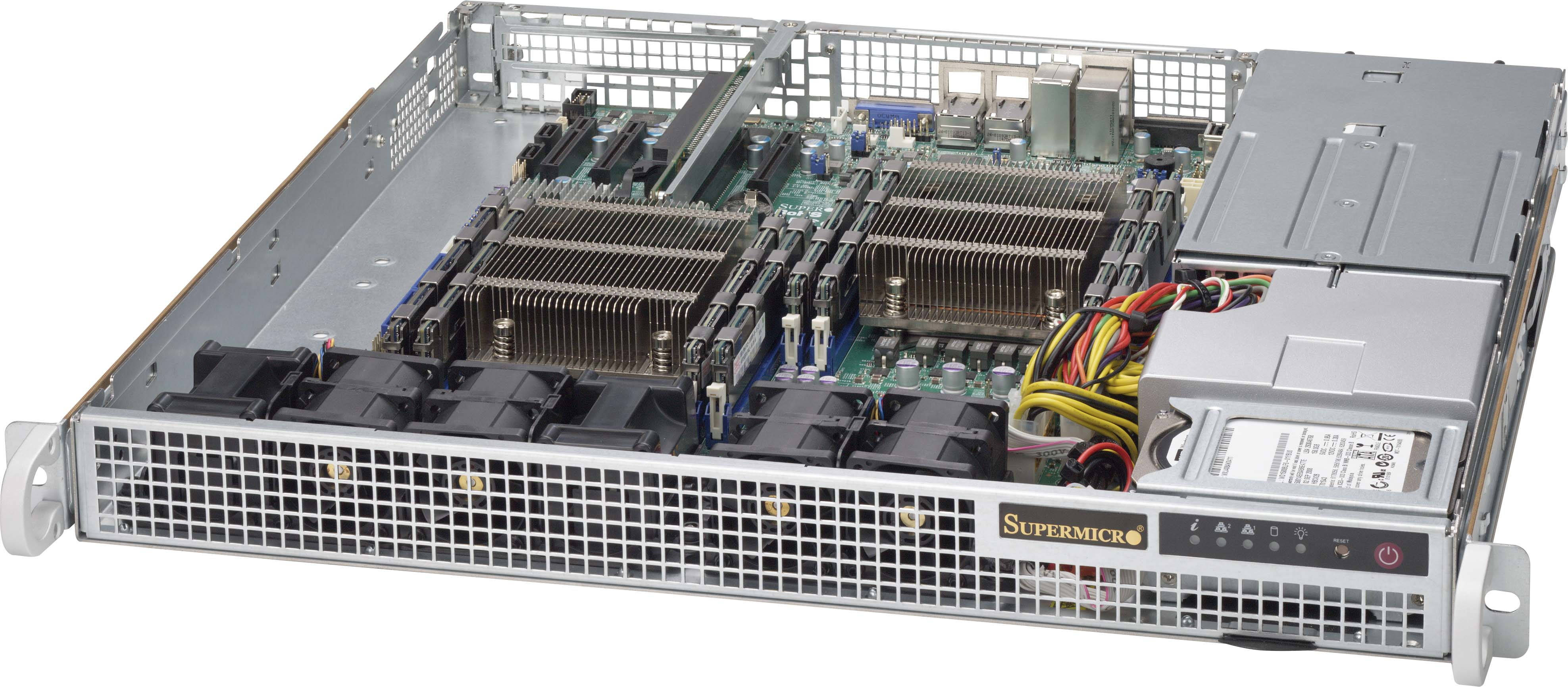 Supermicro SuperChassis 514-R407C Rack Grey 400 W