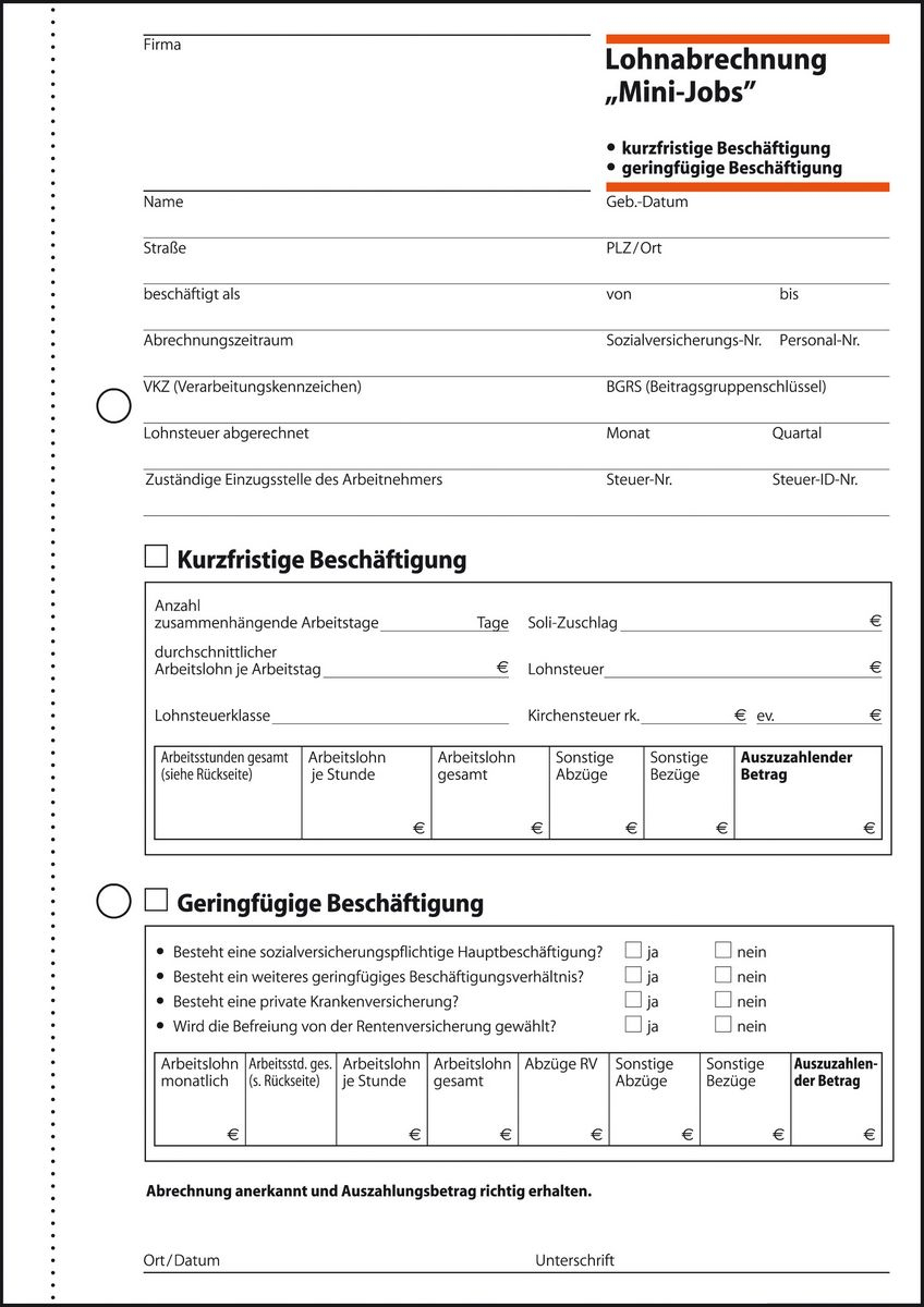 Sigel LO519 business form