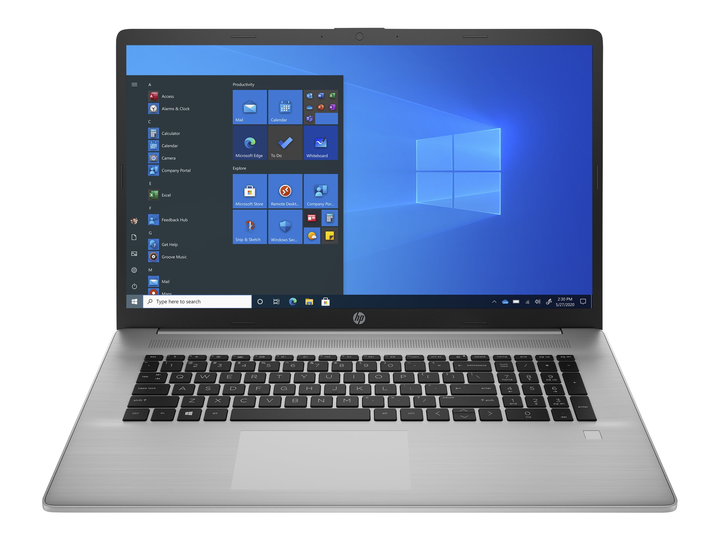 HP Essential 470 G8 i7-1165G7 Porttil 43,9 cm (17.3) Full HD Intel Core i7 8 GB DDR4-SDRAM 256 GB SSD Wi-Fi 6 (802.11ax) Windows 10 Pro Plata