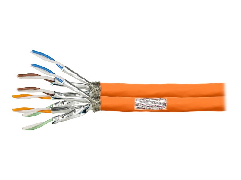 LogiLink CPV0063 networking cable Orange 100 m Cat7 S/FTP (S-STP)