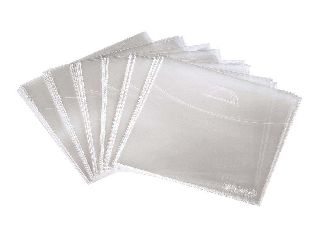 Hama CD/DVD Protective Sleeves, Pack of 50 50 dischi Trasparente