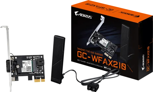 Gigabyte GC-WFAX210 - Netzwerkadapter - PCIe 4.0