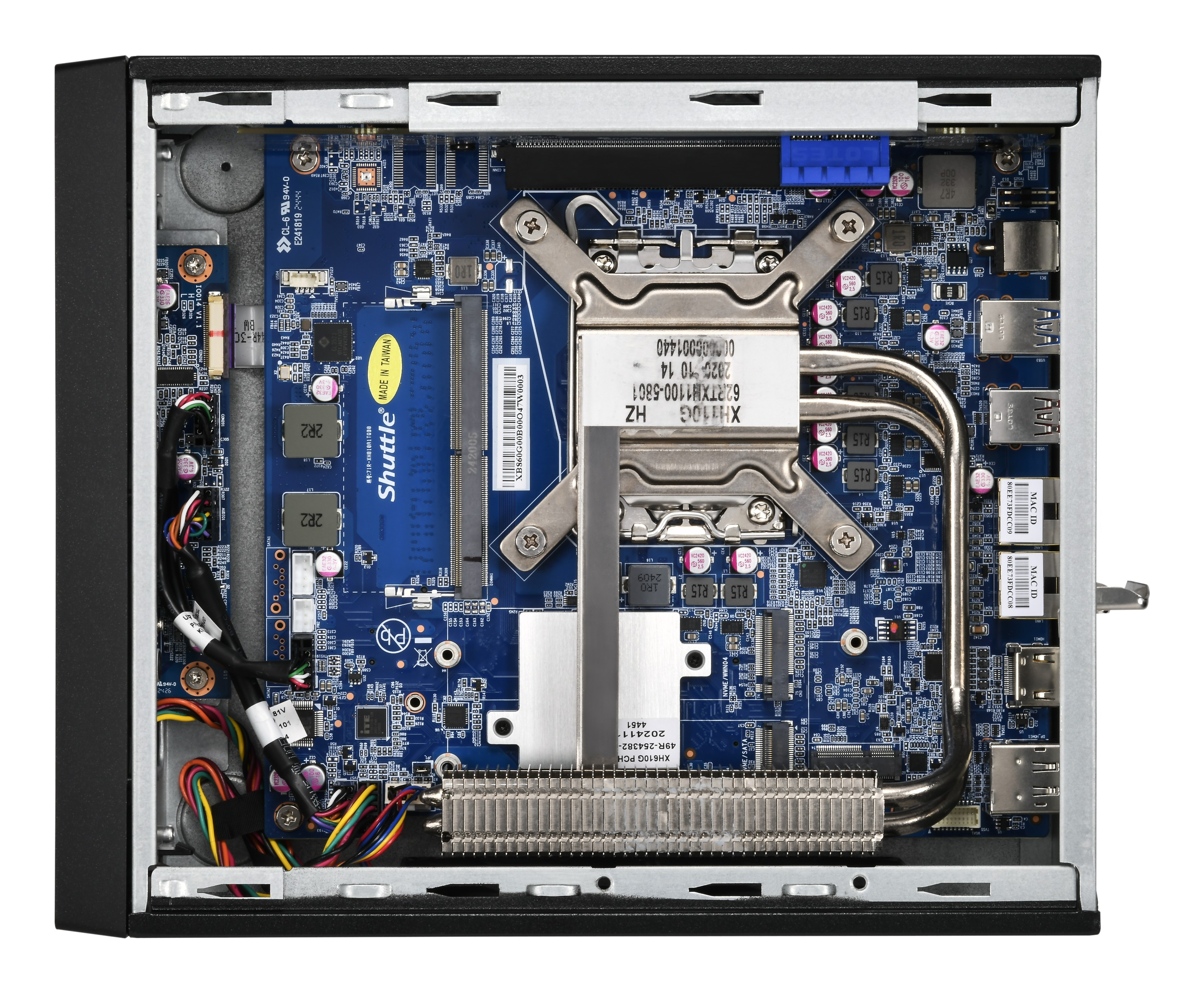 Shuttle Slim PC XB860G2 3,5 l tama�o PC Negro LGA 1851 (Socket V1)