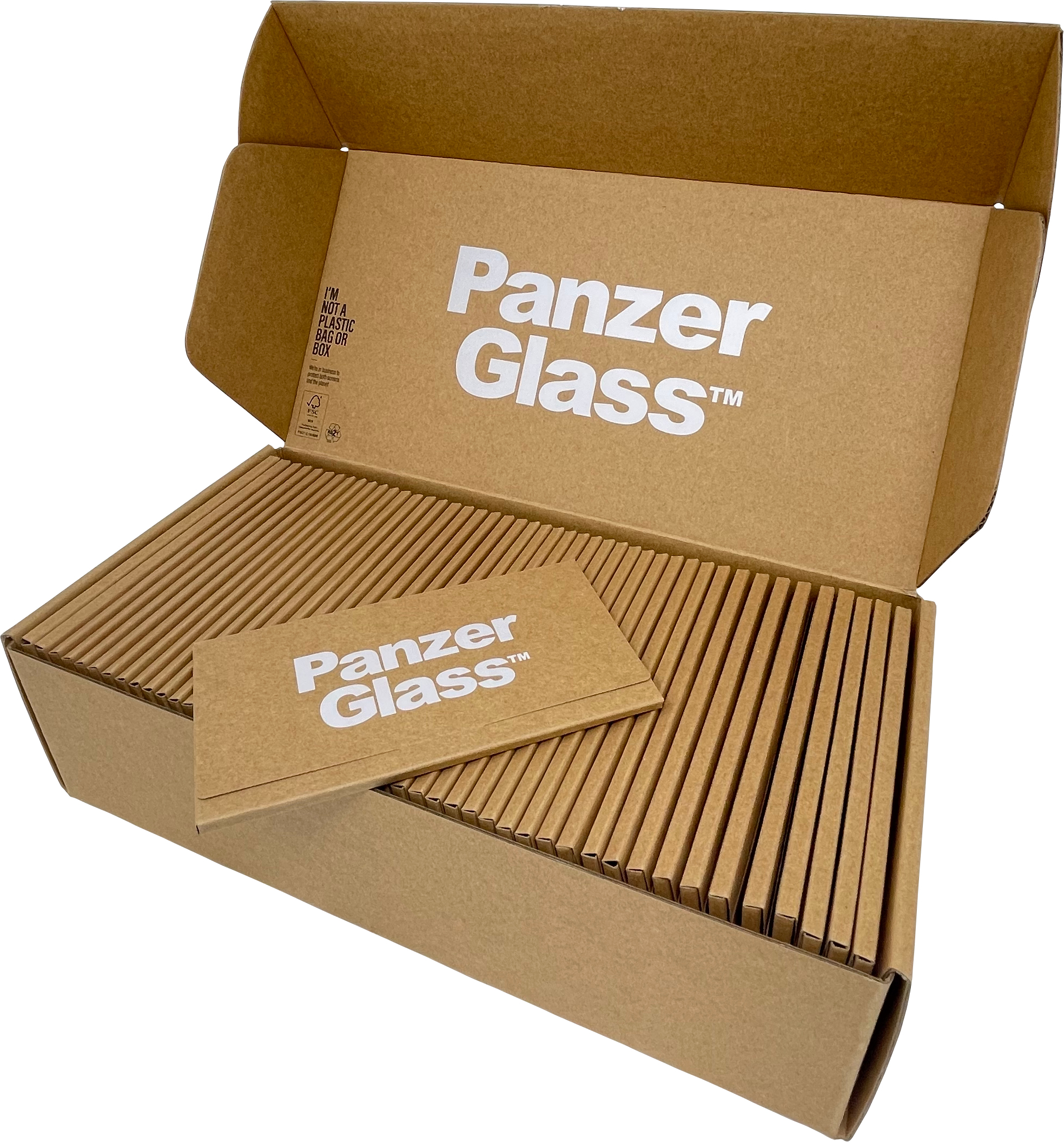 PanzerGlass BULK7267 �cran et protection arri�re de t�l�phones portables Protection d�cran transparent Samsung 50 pi�ce(s)