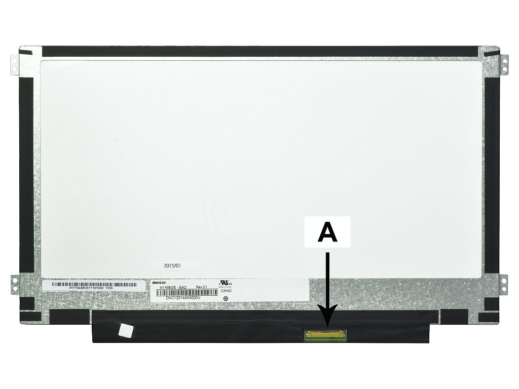2-Power 11.6 1366x768 HD LED Matte eDP Screen - replaces 5D10M57334
