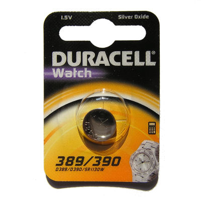 Duracell D389 pile domestique Batterie � usage unique Argent-Oxide (S)
