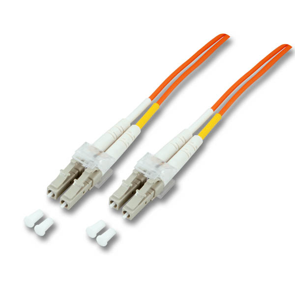 EFB Elektronik LC/LC 50/125 5m cable de fibra optica Beige, Naranja