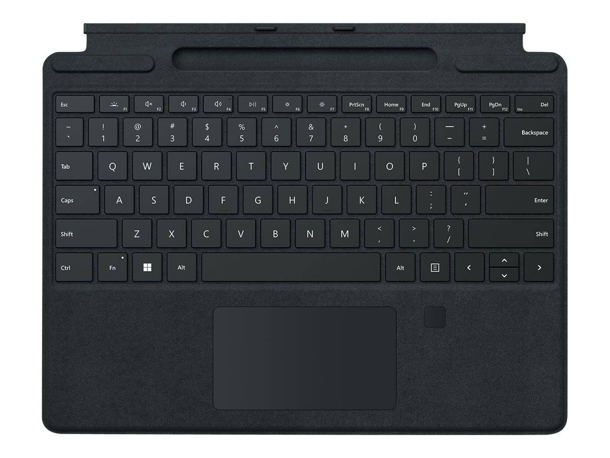 Microsoft Surface Pro Signature Keyboard mit Fingerabdruckleser