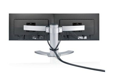 Fujitsu S26361-F2601-L750 soporte para monitor 68,6 cm (27) Plata Piso