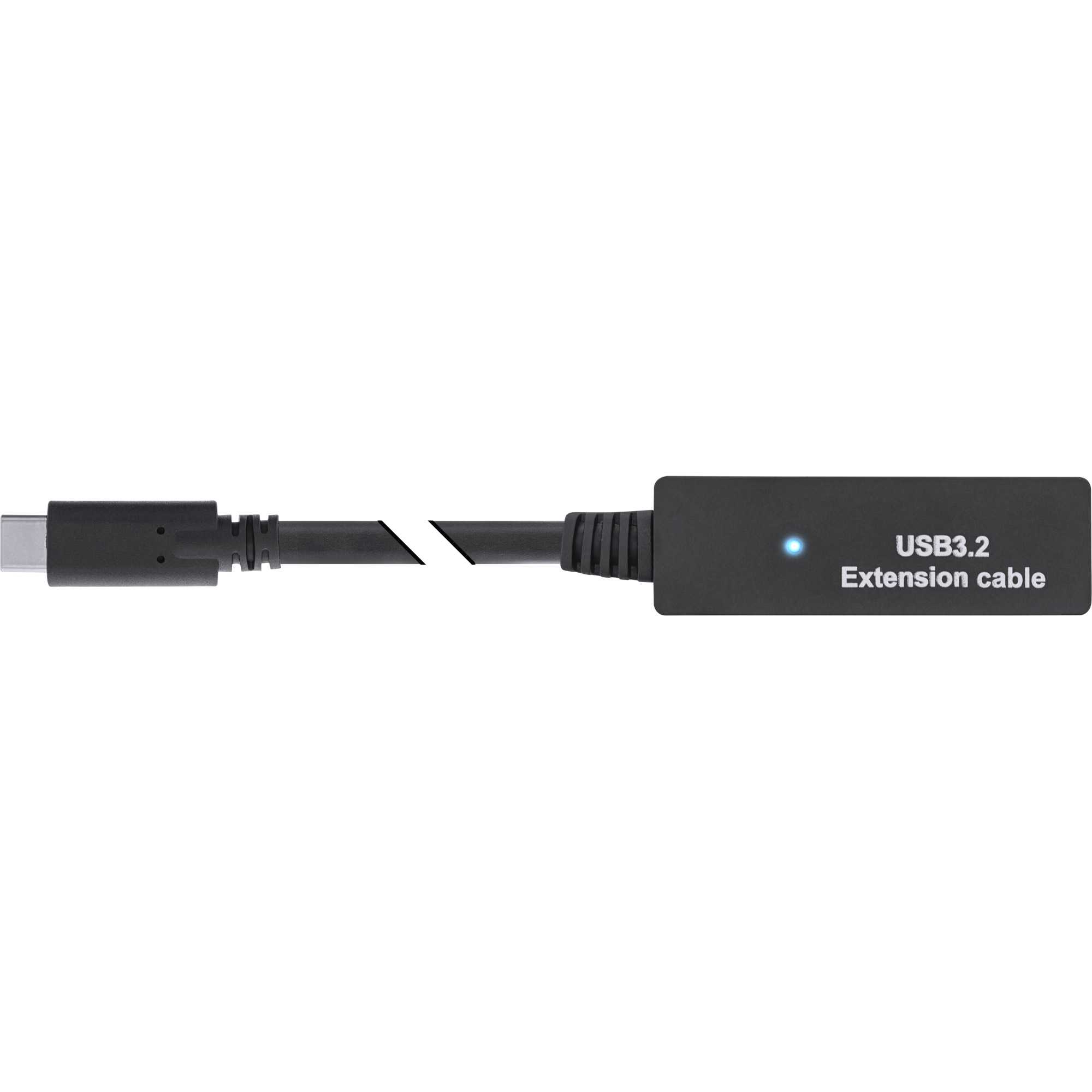 InLine USB 3.2 Gen.1 Aktiv-Verl�ngerung - USB-C Stecker an USB-A Buchse - 5m