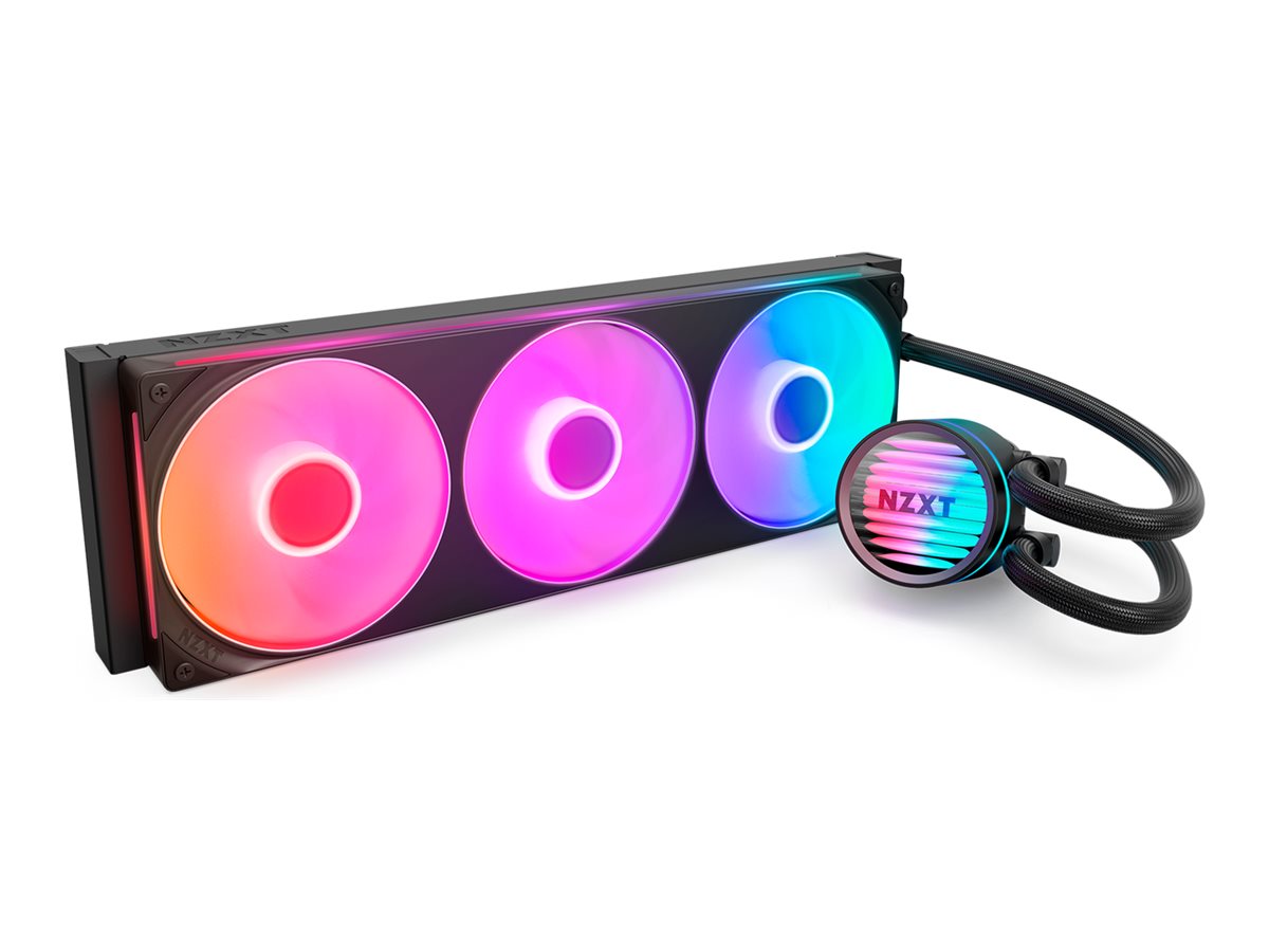 NZXT Kraken Core 360 RGB Processeur Kit de refroidissement du liquide 12 cm Noir 1 pi�ce(s)