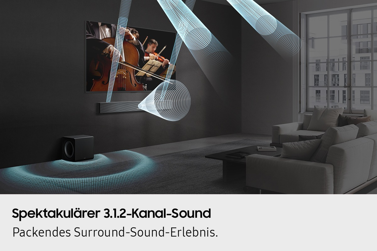 Samsung HW-QS710GF Negro 3.1.2 canales