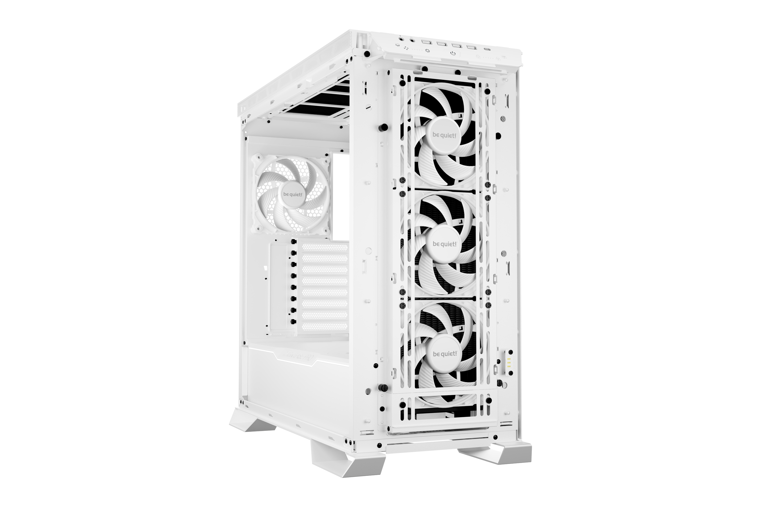 Be Quiet! Dark Base Pro 901 White 603 x 254 569 IO-panel 1x USB 3.2 Gen. 2 Type C 4x - Lfter