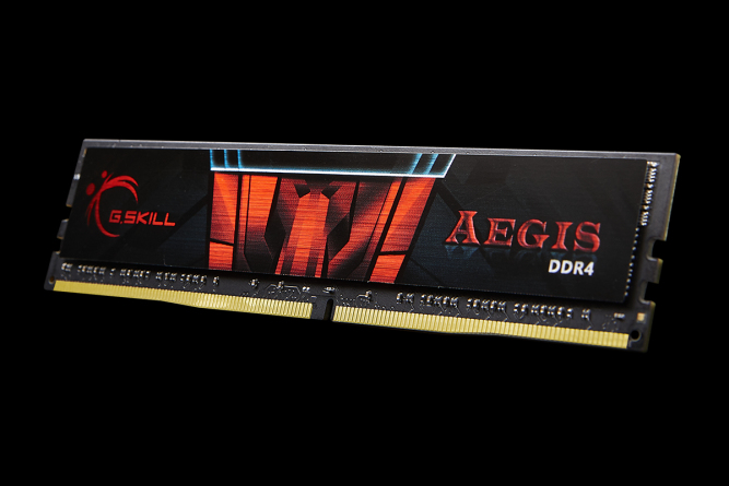 G.Skill AEGIS - DDR4 - kit - 8 GB: 2 x 4 GB - DIMM 288-PIN