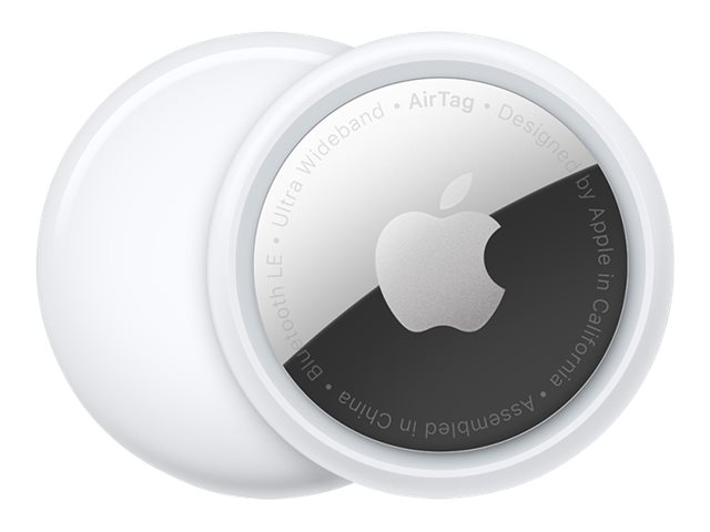 Apple AirTag Bluetooth Argent, Blanc