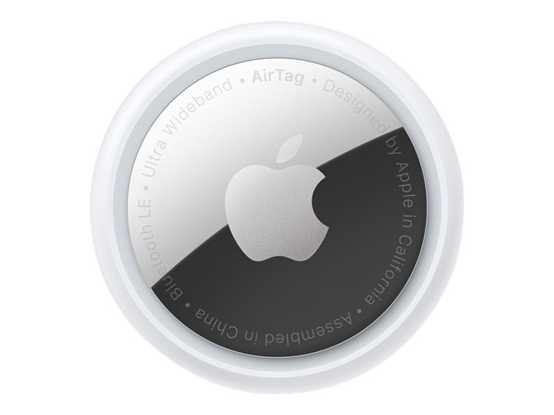 Apple AirTag Bluetooth Argent, Blanc