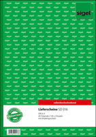 Sigel Lieferschein A4 3x40Bl SD Empfangschein - A4