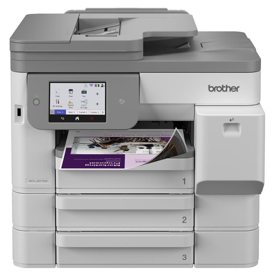 Brother MFC-J5117DW impresora multifunci�n Inyecci�n de tinta A4 1200 x 4800 DPI 26 ppm Wifi