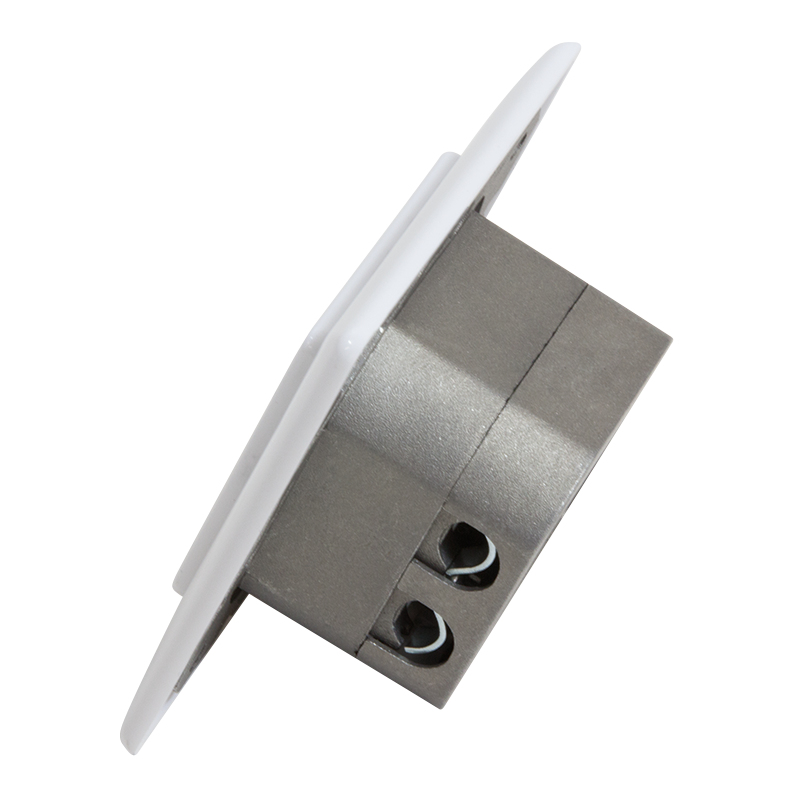 LogiLink NP0023 presa energia RJ-45 Metallico, Bianco