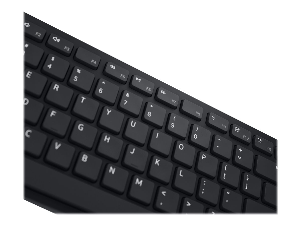 DELL KM5221W tastiera Mouse incluso RF Wireless QWERTY US International Nero