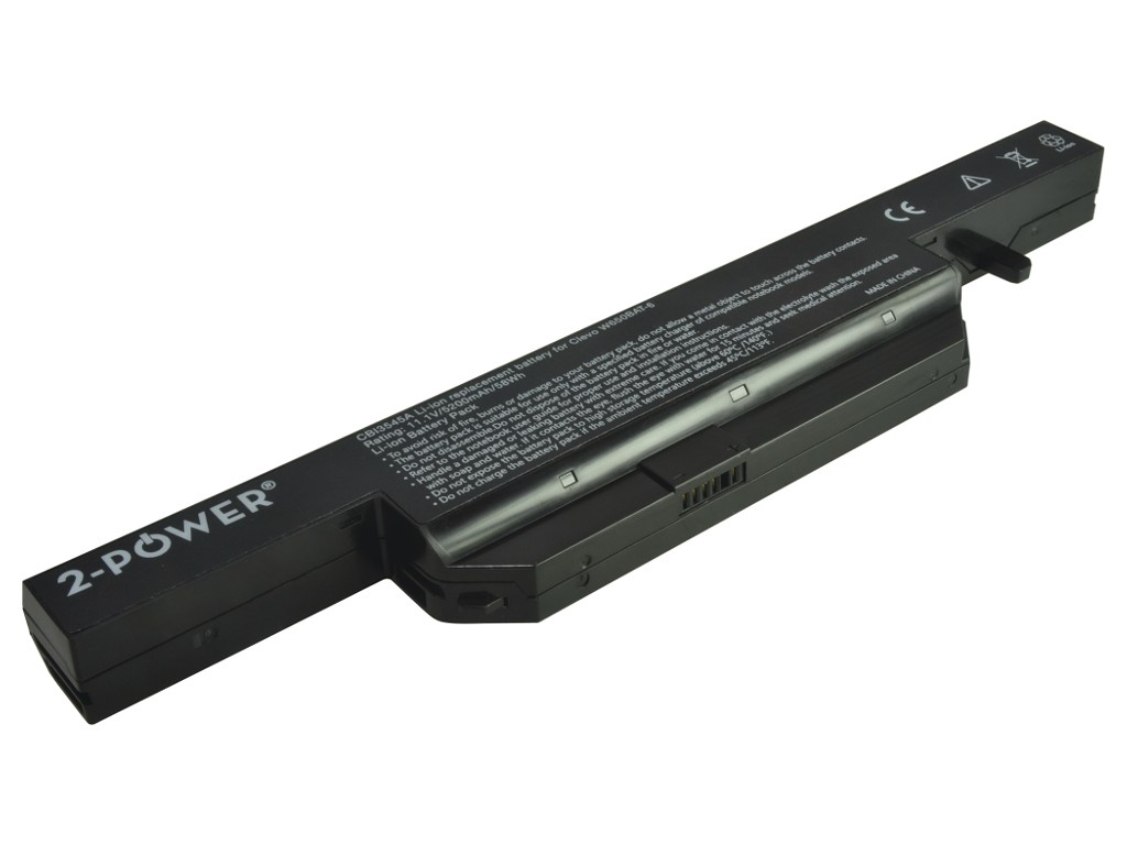 2-Power 11.1V 5200mAh Li-Ion Laptop Battery