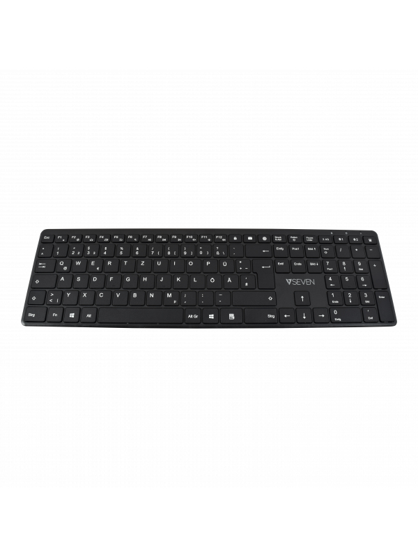 V7 KW550DEBT - Tastatur - Bluetooth, 2.4 GHz
