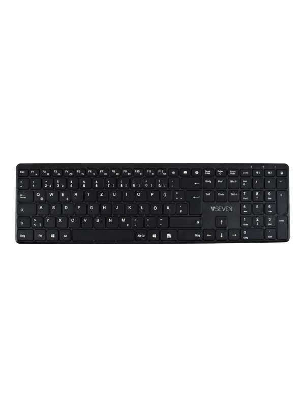 V7 KW550DEBT - Tastatur - Bluetooth, 2.4 GHz