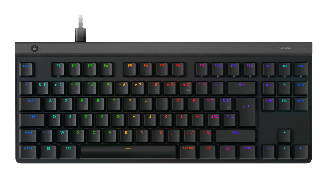Logitech G G515 tastiera Gaming USB AZERTY Francese Nero