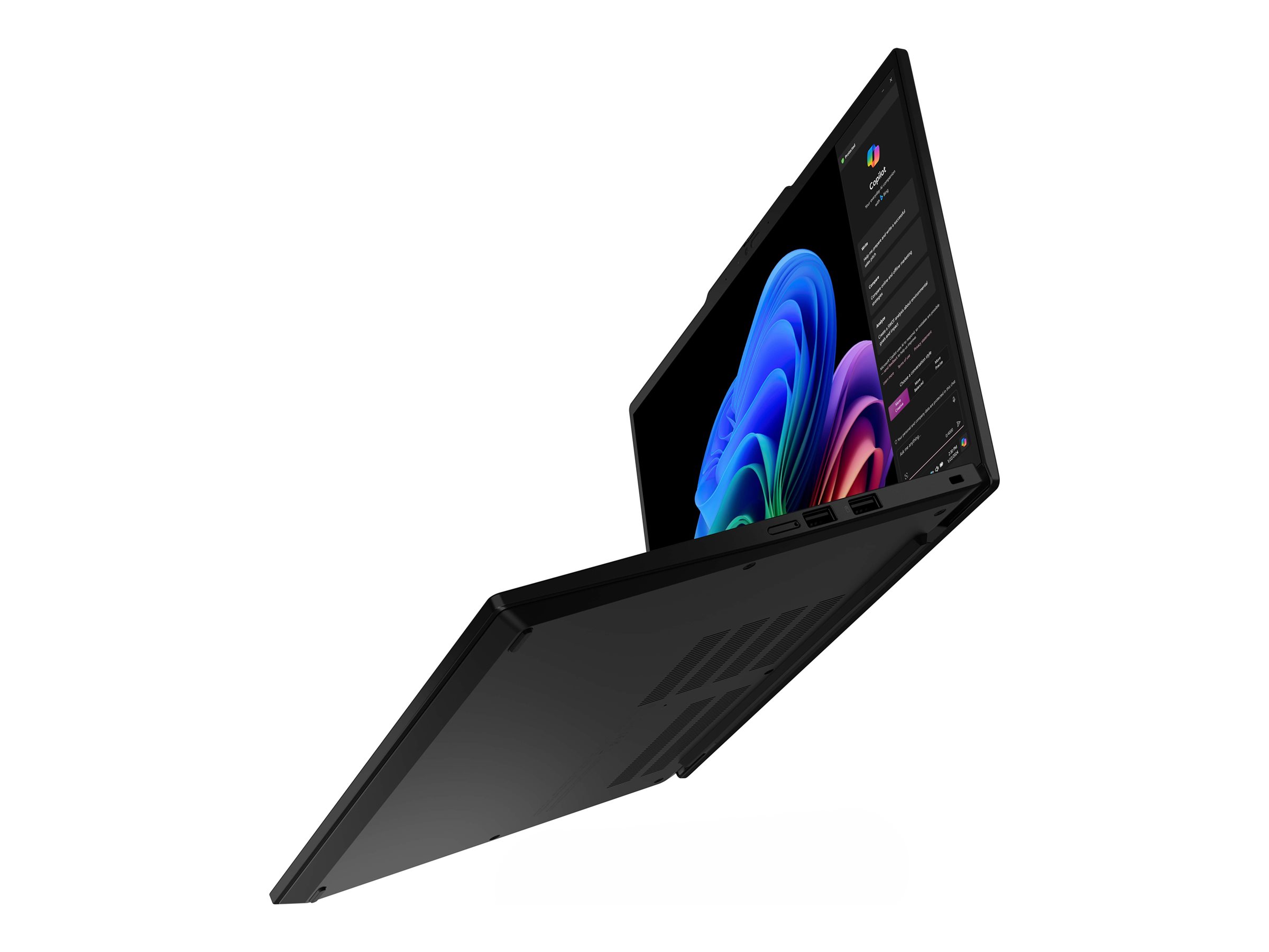 Lenovo ThinkPad T14s Gen 6 (Intel) Copilot+ PC Intel Core Ultra 5 228V Ordinateur portable 35,6 cm (14) WUXGA 32 Go LPDDR5x-SDRAM 512 Go SSD Wi-Fi 7 (802.11be) Windows 11 Pro Allemand Noir