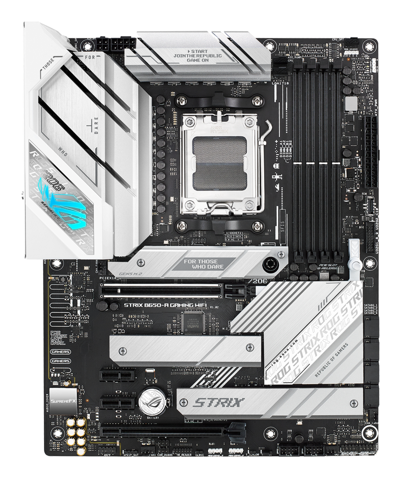 ASUS ROG STRIX B650-A GAMING WIFI ATX Mainboard - AM5 - 128 GB DDR5