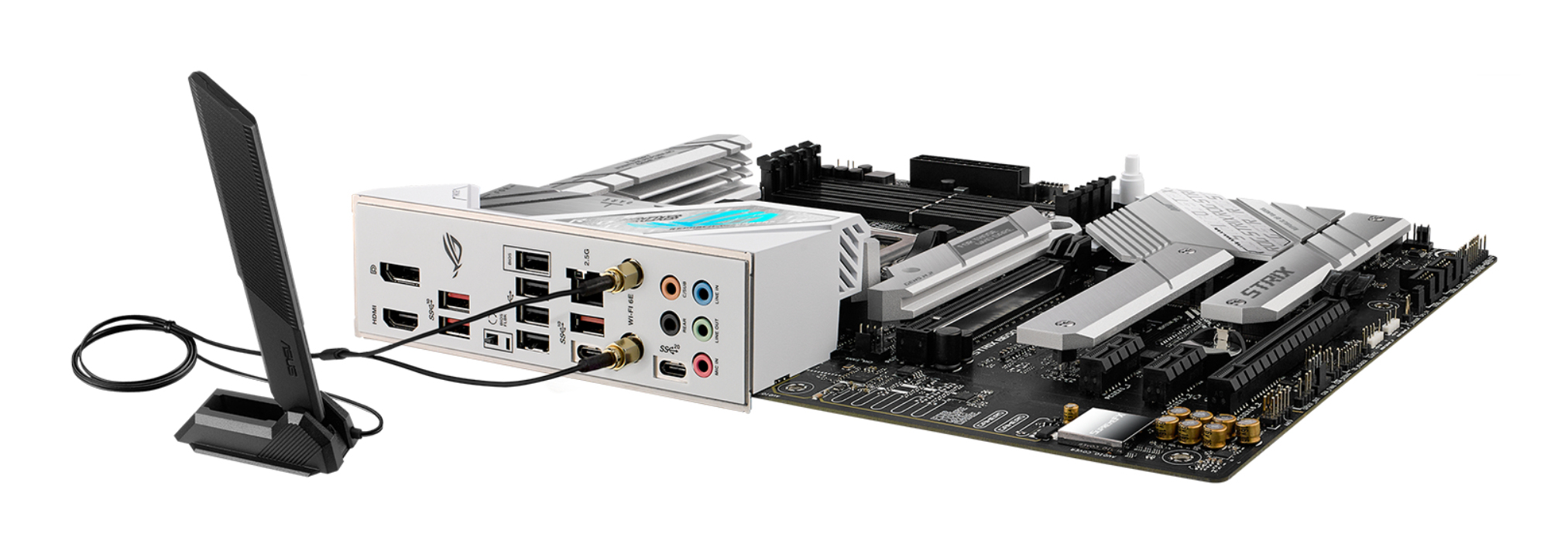 ASUS ROG STRIX B650-A GAMING WIFI ATX Mainboard - AM5 - 128 GB DDR5