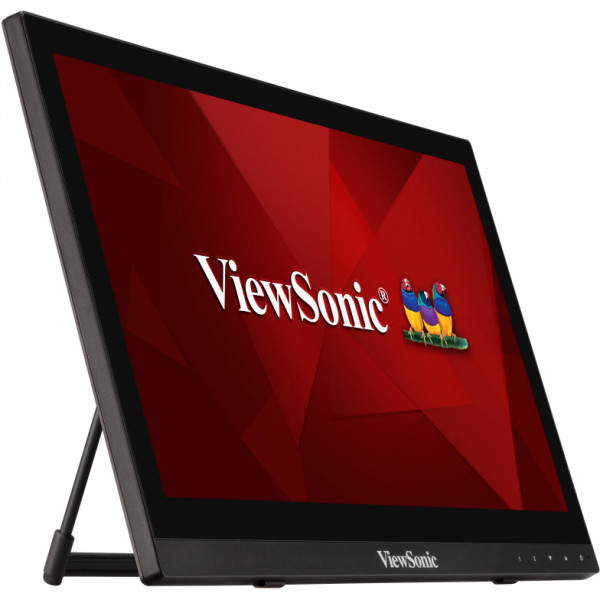 Viewsonic TD1630-3 Monitor PC 39,6 cm (15.6) 1366 x 768 Pixel HD LCD Touch screen Multi utente Nero