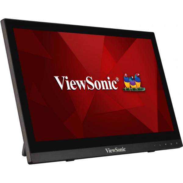 Viewsonic TD1630-3 Monitor PC 39,6 cm (15.6) 1366 x 768 Pixel HD LCD Touch screen Multi utente Nero