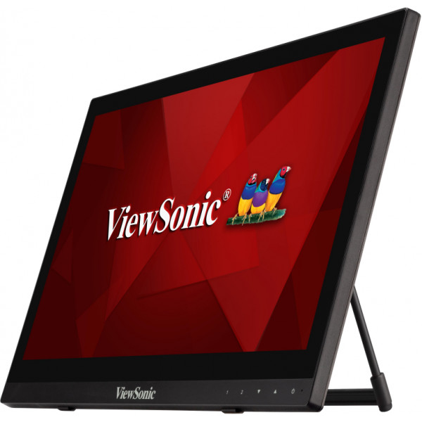 Viewsonic TD1630-3 Monitor PC 39,6 cm (15.6) 1366 x 768 Pixel HD LCD Touch screen Multi utente Nero