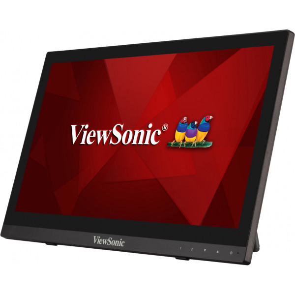 Viewsonic TD1630-3 Monitor PC 39,6 cm (15.6) 1366 x 768 Pixel HD LCD Touch screen Multi utente Nero
