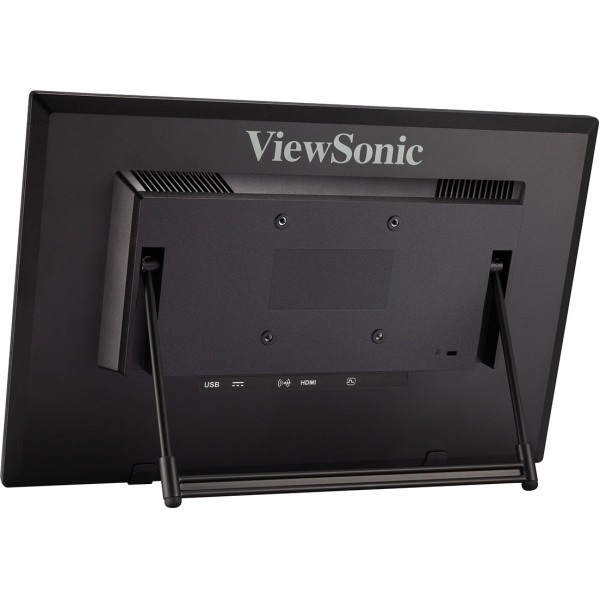 Viewsonic TD1630-3 Monitor PC 39,6 cm (15.6) 1366 x 768 Pixel HD LCD Touch screen Multi utente Nero