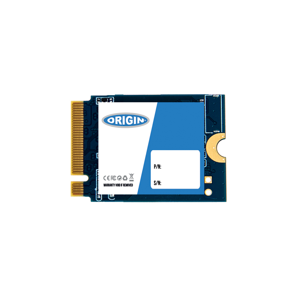 Origin Storage OTLC1TB3DNVMEM.2/30 drives allo stato solido 1 TB M.2 PCI Express 4.0 NVMe 3D TLC