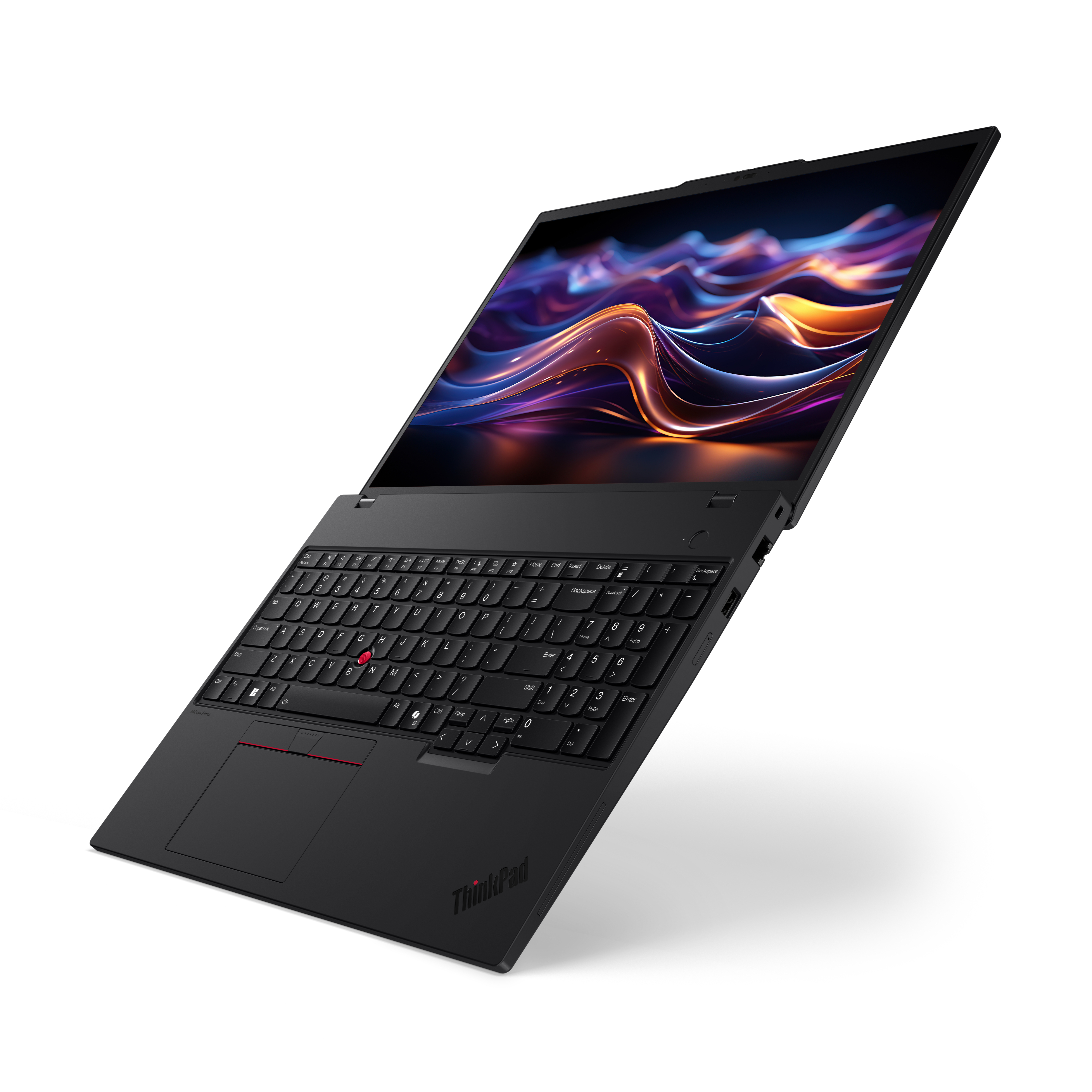 Lenovo ThinkPad P16s Gen 4 (AMD) Copilot+ PC AMD Ryzen AI 7 350 Estaci�n de trabajo m�vil 40,6 cm (16) WUXGA 64 GB DDR5-SDRAM 1 TB SSD Wi-Fi 7 (802.11be) Windows 11 Pro Alem�n Negro