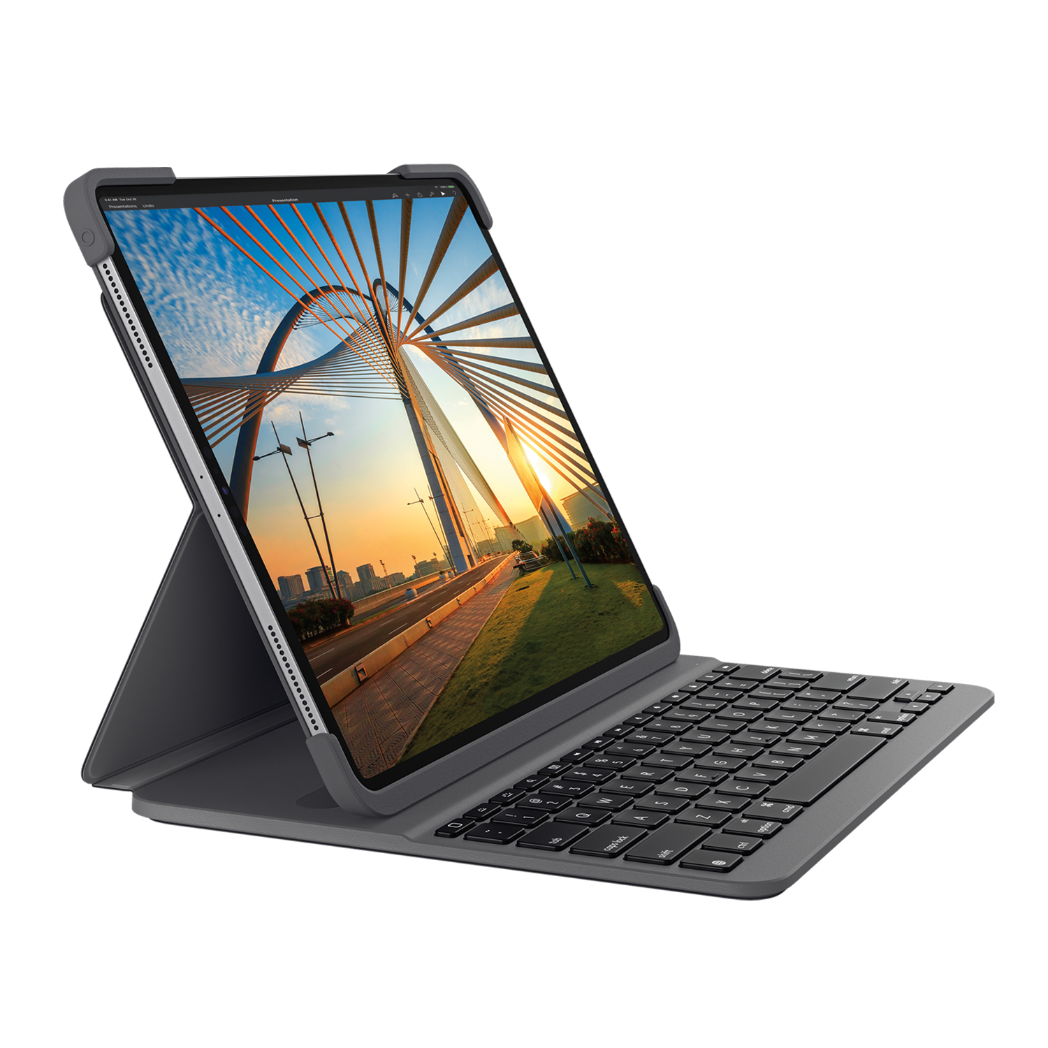 Logitech Slim Folio Pro Grafito Bluetooth QWERTY Espa�ol