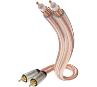 Inakustik 0030403 audio cable 3 m RCA Transparent