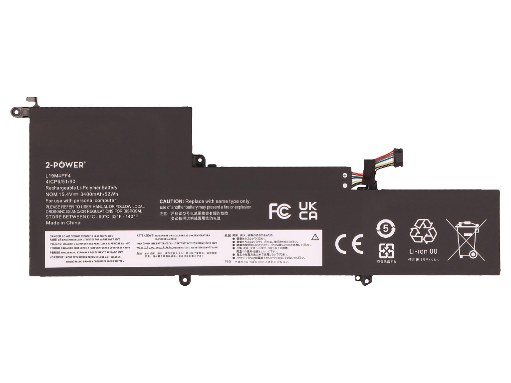 2-Power 2P-L19M4PF4 refacci�n para laptop Bater�a