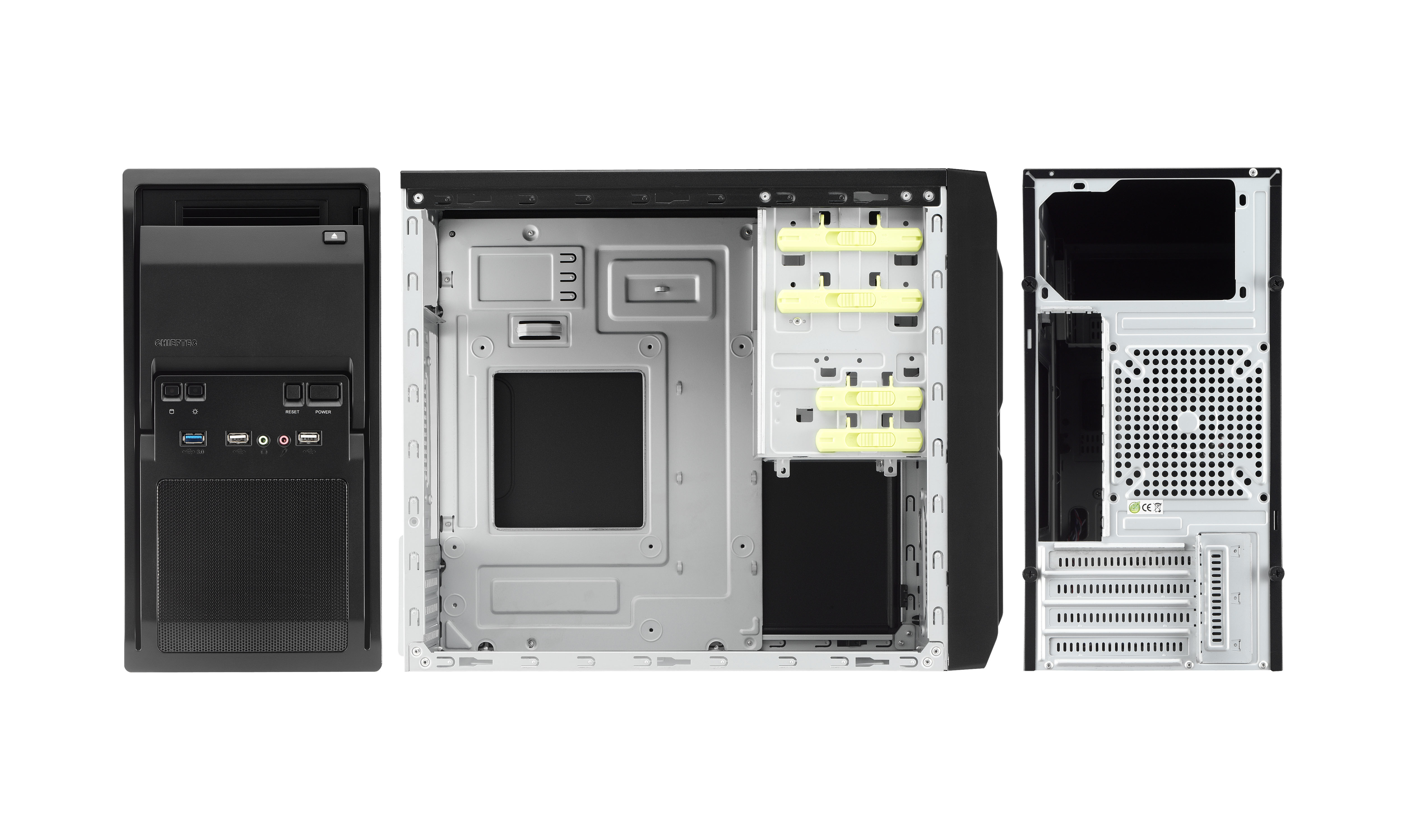 Chieftec LT-01B-350GPB unit� centrale Mini Tower Noir 250 W